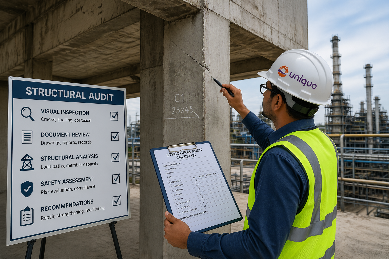 Structural audit support by UNIQUO